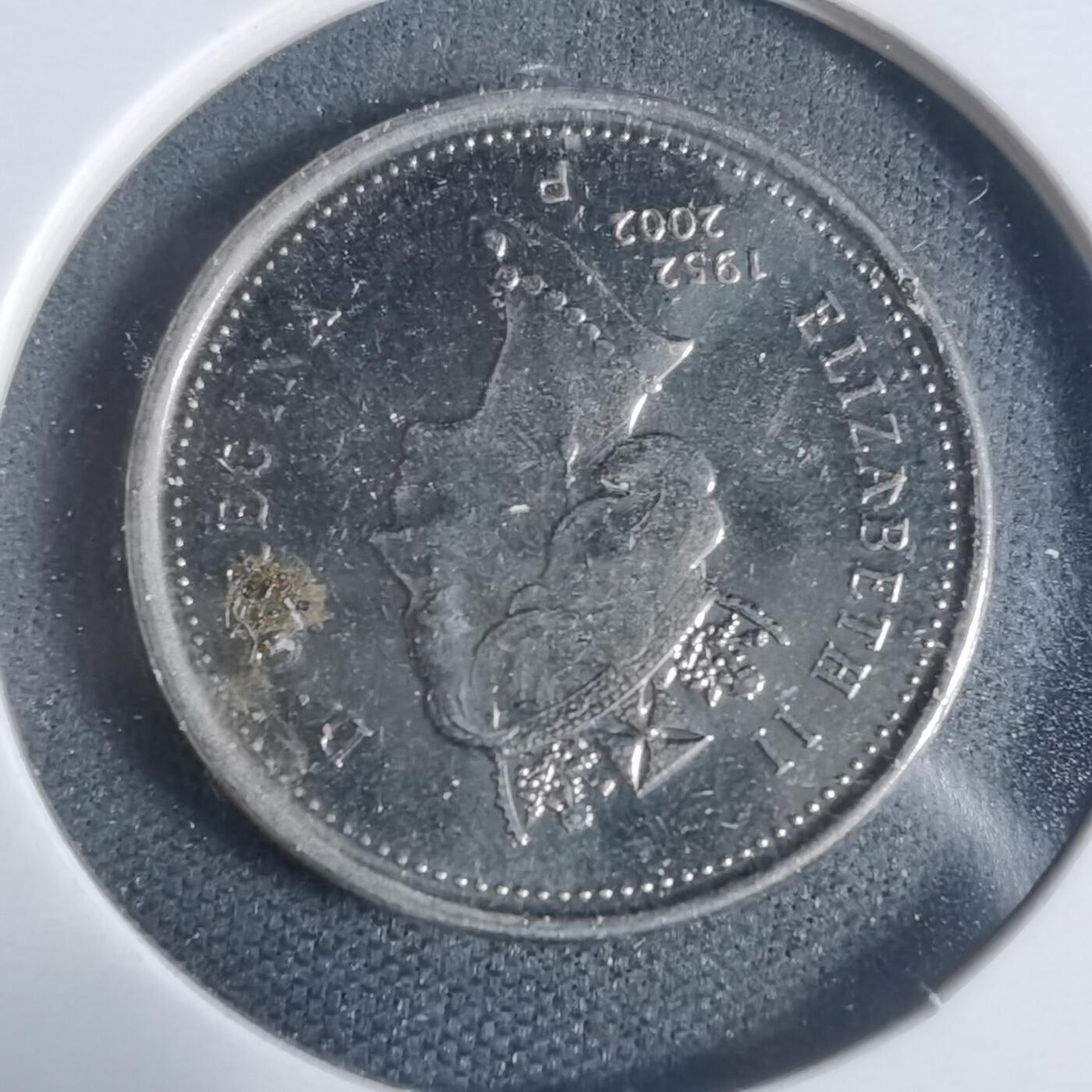 沼泽如烟--第933场 加拿大2002年五分纪念币