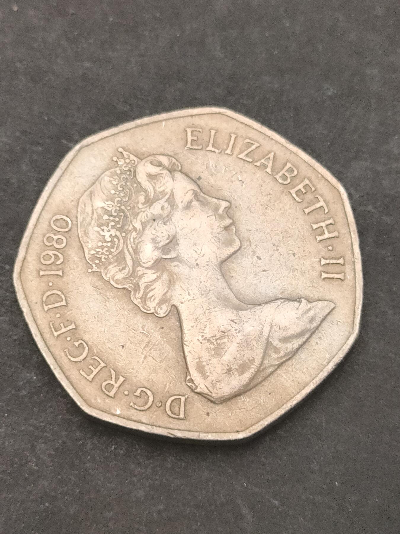 猩哥外币小铺➨【第209场】 50便士