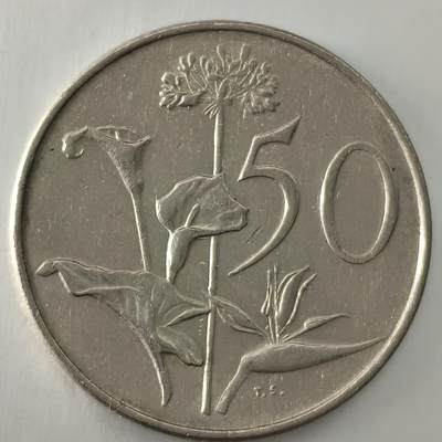 Krab外币市集Vol.26 - 南非1974年50分