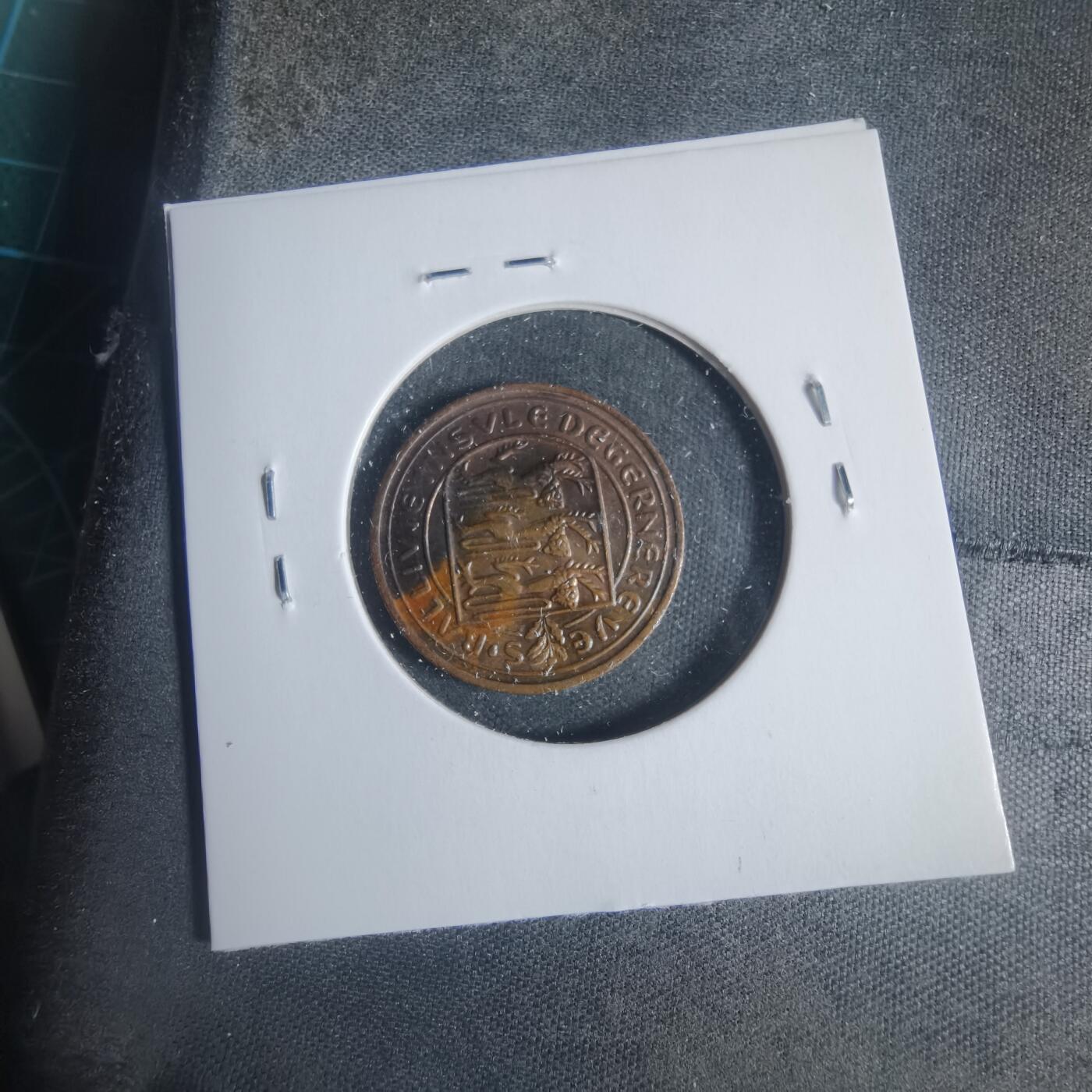 沼泽如烟--第933场 根西1971年1便士