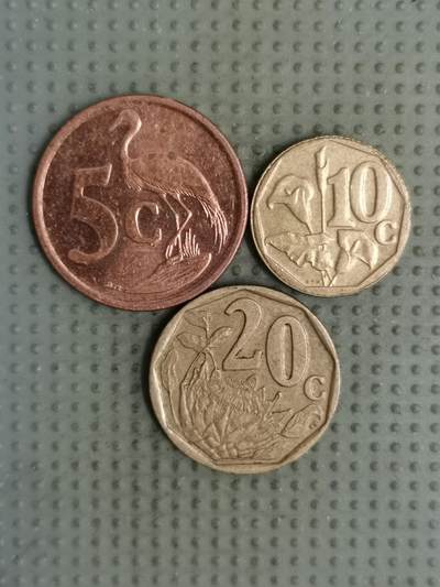 2025年第138场各国散币拍卖（总第138场） - 南非3枚