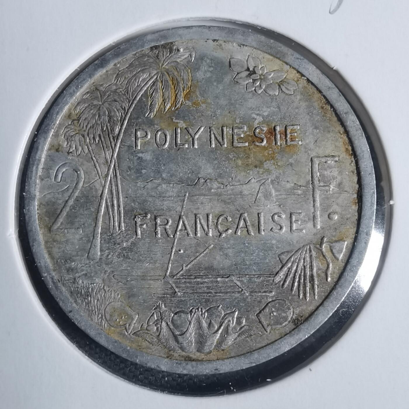 沼泽如烟--第933场 法属波利尼西亚2000年2法郎