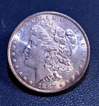 1887年美国摩根一美元银币 - 1887年美国摩根一美元银币