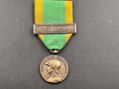 12月13日徽章钱币专场 - 法国志愿兵服役奖章
