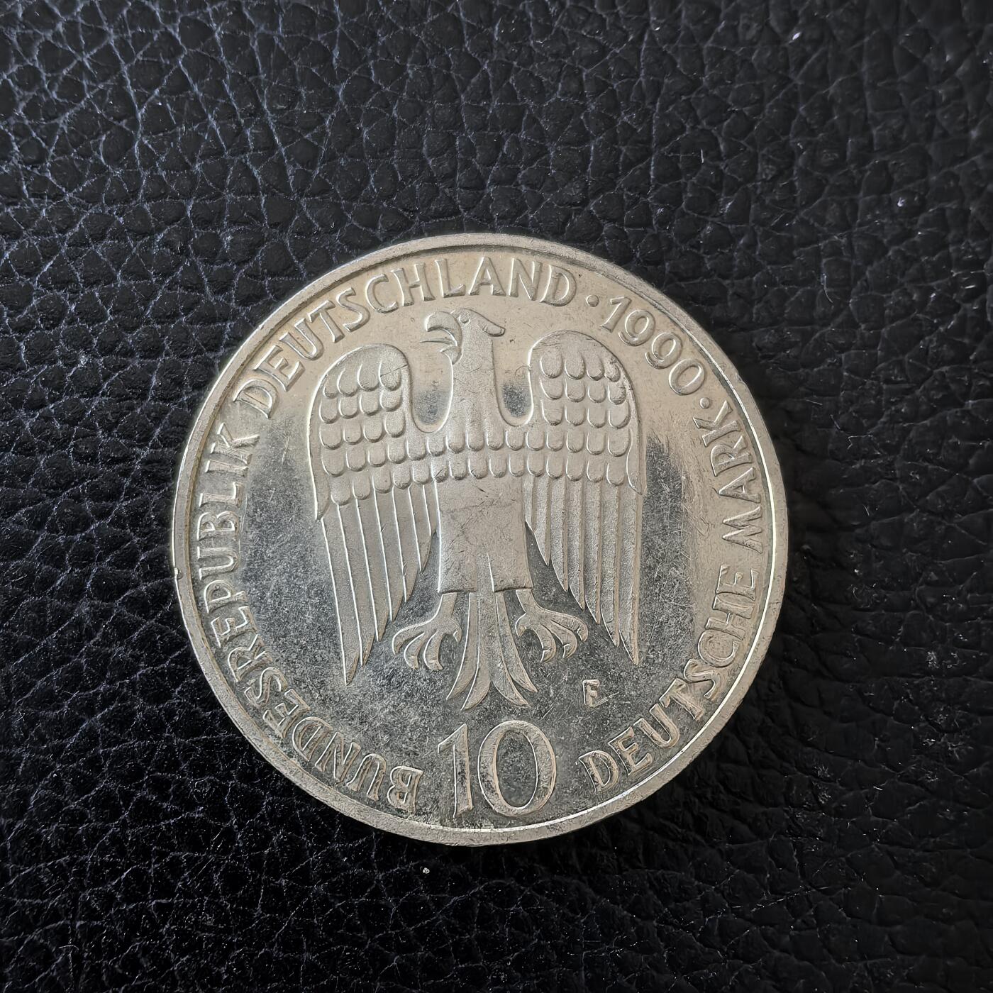 道一币馆币章第一百五十九场 德国1990年巴巴罗萨帝王弗利得里茨逝世800周年10马克银币