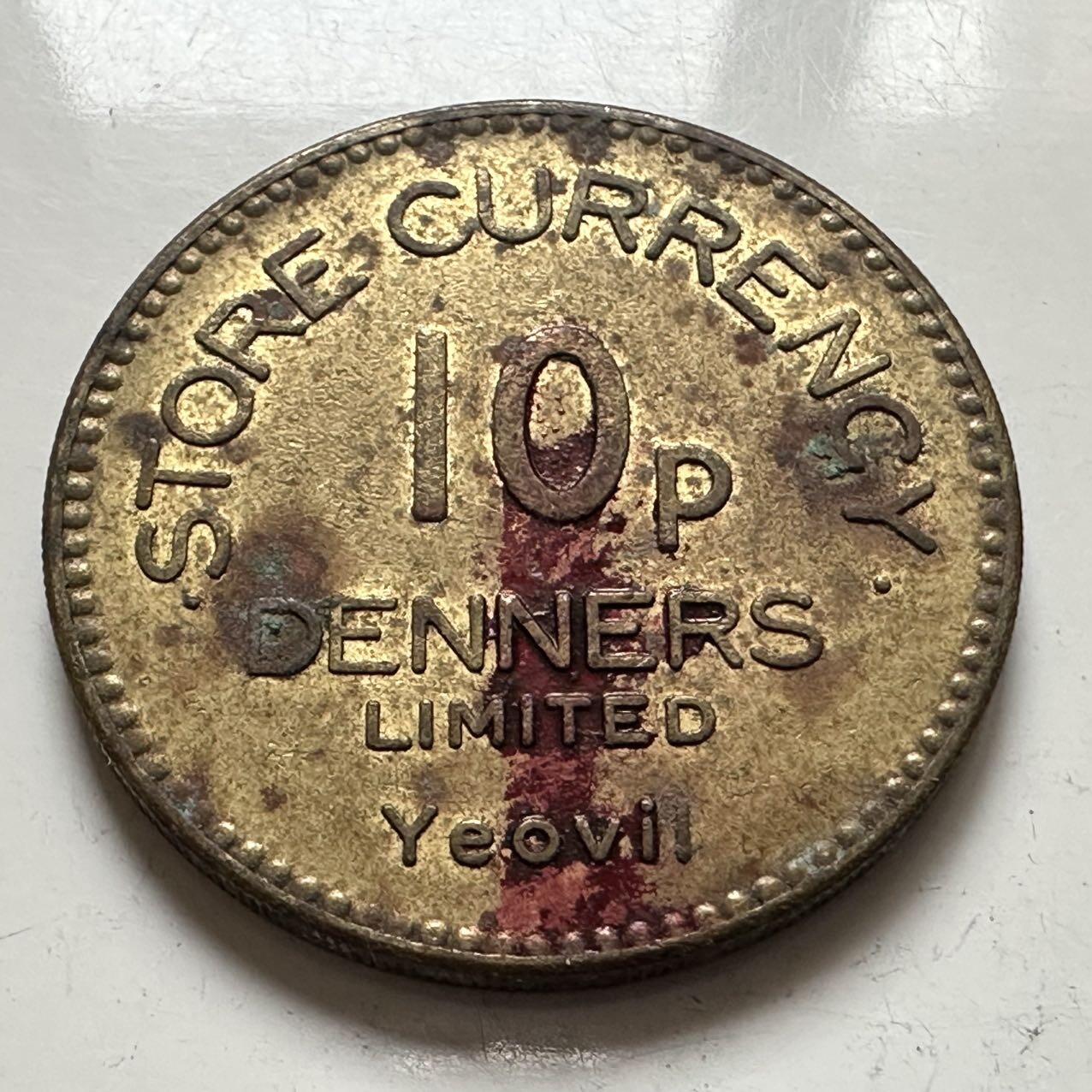 🌹外币初藏🌹🐯2025年第141场  每周二四六晚8️⃣点 接代拍 英国10便士代用币28.9毫米