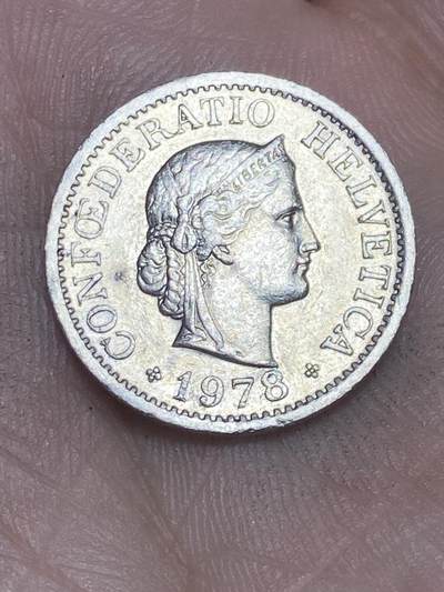 2025年第一百三十六场(总第一百六十二场）外国好品纸夹散币场(免佣金) - 瑞士🇨🇭1978年10拉彭(第二版，无标版)