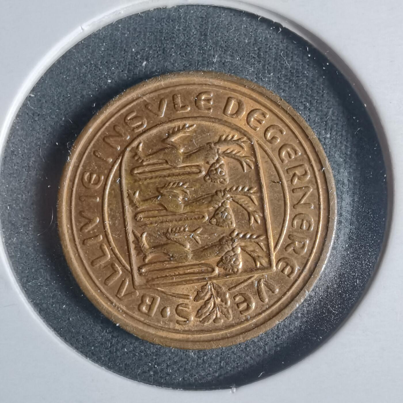 沼泽如烟--第933场 根西1971年1便士