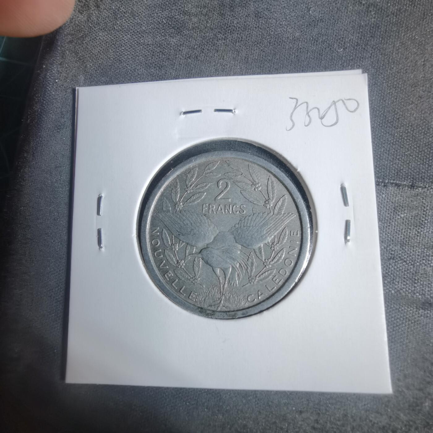 沼泽如烟--第933场 法属新喀里多尼亚1971年2法郎