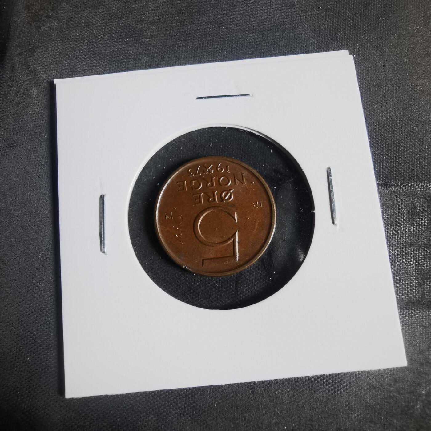 沼泽如烟--第933场 挪威1973年5欧尔