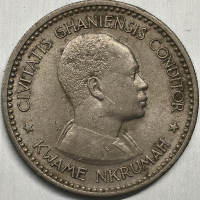 Krab外币市集Vol.26 - 加纳1958年1先令