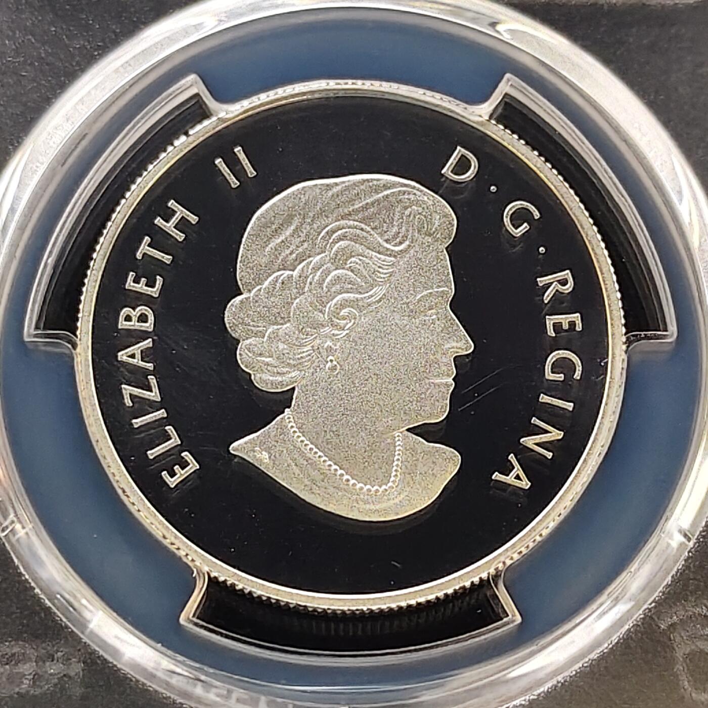 【全场包邮】纯粹捡漏拍487场（免费代拍第24场） 【收藏级·亚军分】加拿大2015年10元女足世界杯庆祝精制纪念银币-PCGS PR69 DCAM（更高分仅1枚）