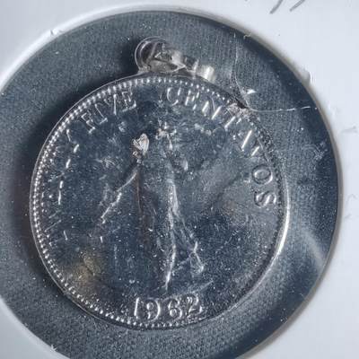 沼泽如烟--第933场 - 菲律宾1962年25分挂件