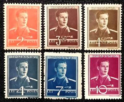 罕见罗马尼亚战争时期邮票《米哈伊尔一世国王》 - 罕见罗马尼亚战争时期邮票《米哈伊尔一世国王》