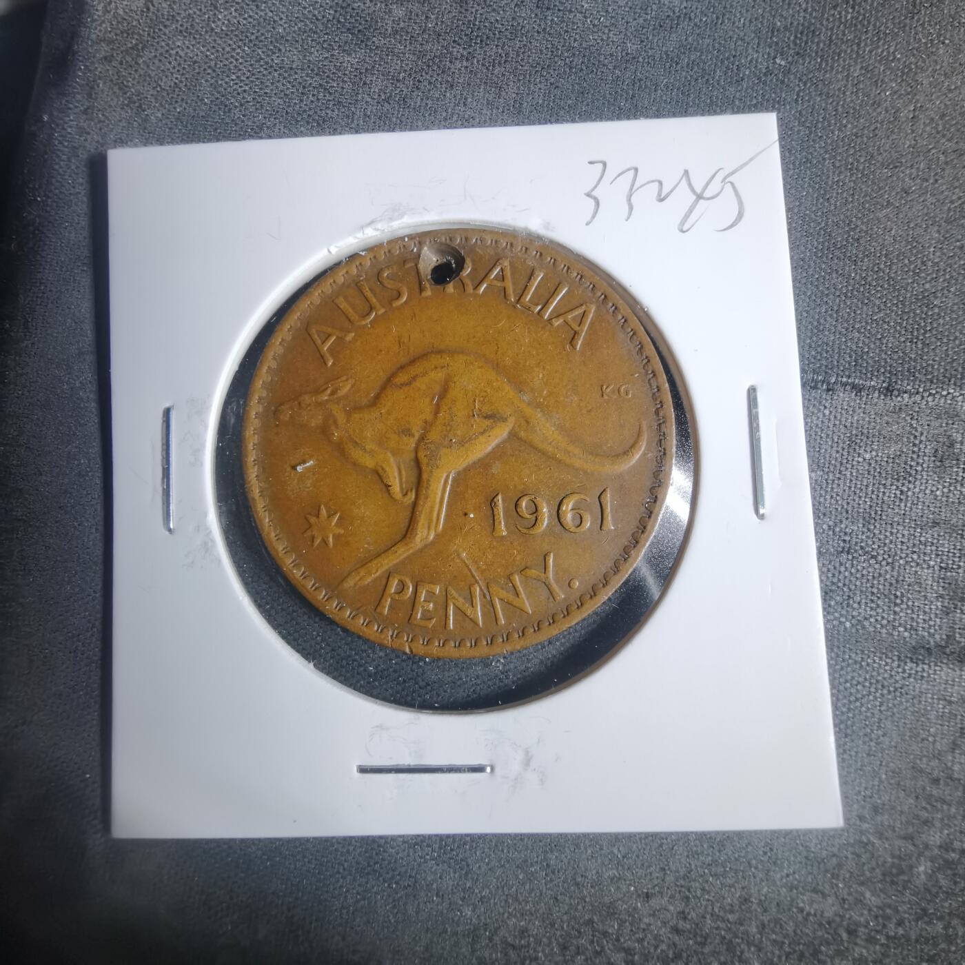 沼泽如烟--第933场 澳大利亚1961年1便士