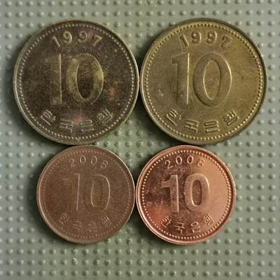 2025年第139场各国散币拍卖（总第139场） - 韩国10韩元4枚