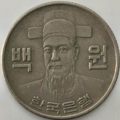 Krab外币市集Vol.26 - 韩国1978年100元