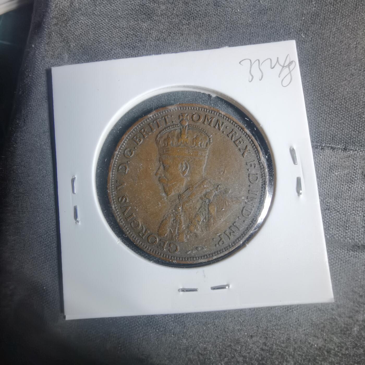 沼泽如烟--第933场 澳大利亚1917年1便士