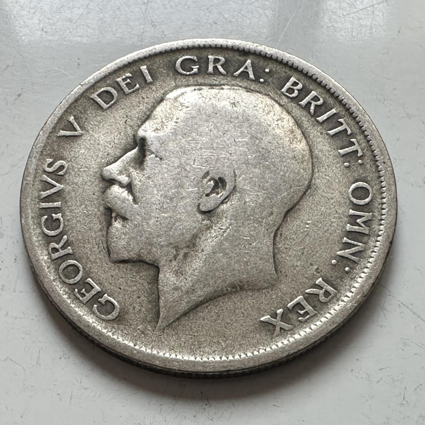 🌹外币初藏🌹🐯2025年第141场  每周二四六晚8️⃣点 接代拍 英国1920年半克朗银币