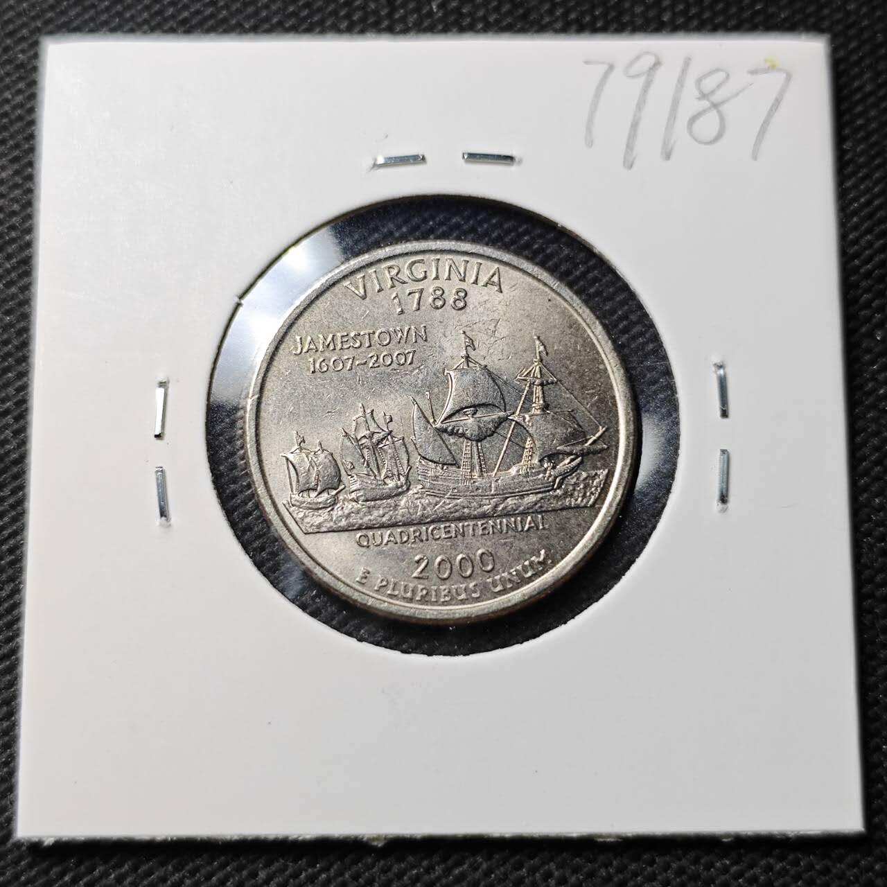 KK钱币收藏小铺 第379期  2月预留时间 周末发货  美国25分纪念币