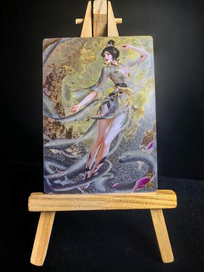 无佣金 不寄存 不收拍 链接少  主攻奇点（有大佬赞助）需要多宫大佬请私聊 部分卡牌设有底价（不想玩的那么累，即使有底价也会比市场价便宜的多，懂的自然懂） 拒绝小号抬价 大家放心拍 所有拍品部分套有卡膜 部分卡牌多宫 自制卡牌 不包厂瑕 放大镜 品控 勿拍 流拍商品会循环 感谢大家支持 留个关注 不定时上新 谢谢 - 奇点卡牌 澜柚子 灵魅仙踪 粗闪白蛇