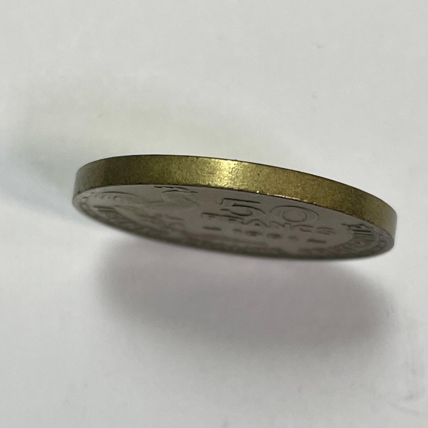 回流1222 法国1951年50法郎 玛丽安娜与高卢雄鸡