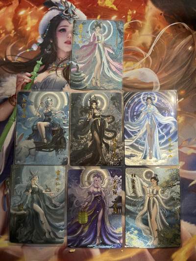 欢迎送拍、零成本上架，释放现金流，合理分配上拍卡品 - 【裸卡】粗闪7张 琅琊卡藏&月之有灵