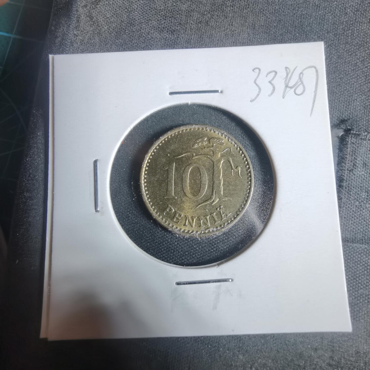 沼泽如烟--第933场 芬兰1980年10芬尼