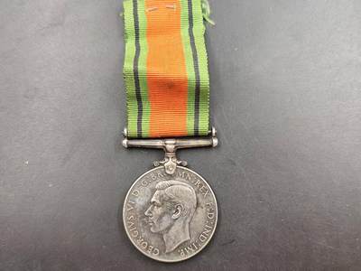 12月13日徽章钱币专场 - 加拿大二战防御奖章银质乔治六世时期