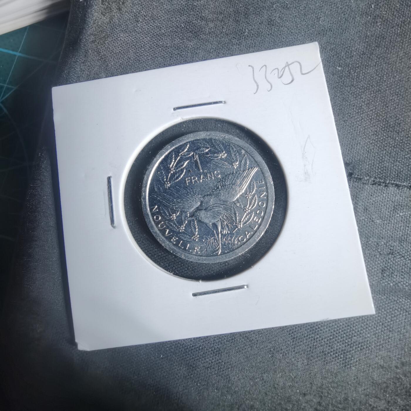 沼泽如烟--第933场 法属新喀里多尼亚1991年1法郎