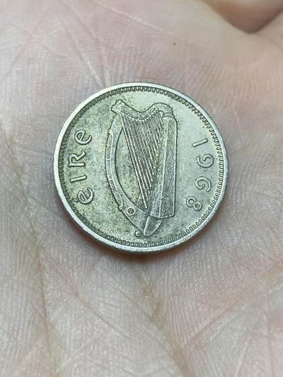 2025年第一百三十六场(总第一百六十二场）外国好品纸夹散币场(免佣金) - 爱尔兰🇮🇪1968年3便士(共和国时期第一套第二版关门年)