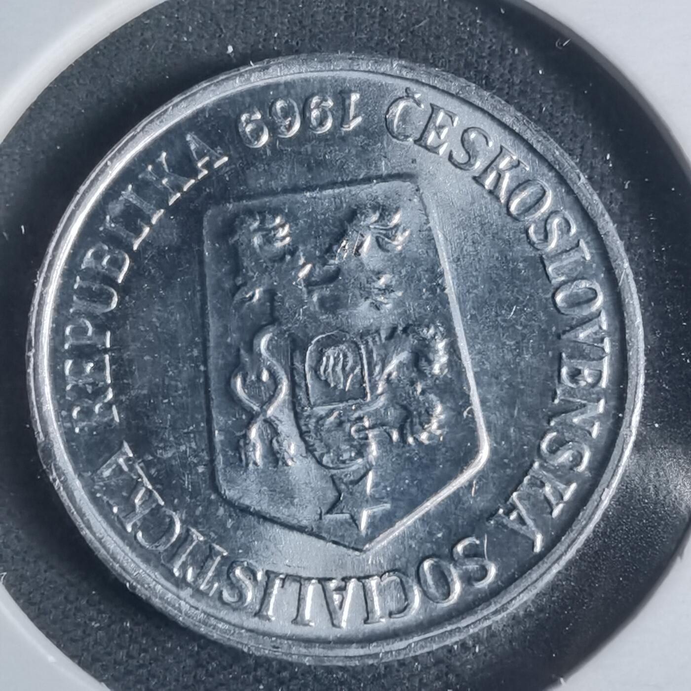 沼泽如烟--第933场 捷克斯洛伐克1969年10赫勒