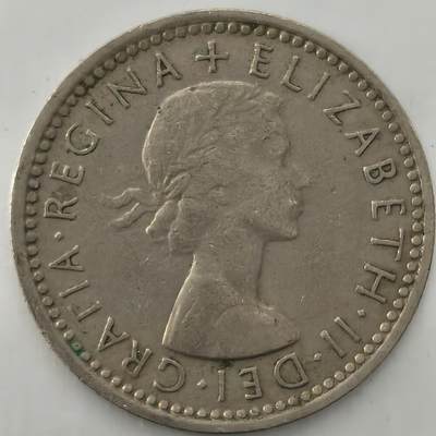 Krab外币市集Vol.26 - 英国1962年6便士