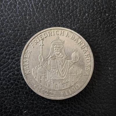 道一币馆币章第一百五十九场 - 德国1990年巴巴罗萨帝王弗利得里茨逝世800周年10马克银币