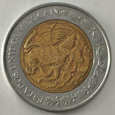 Krab外币市集Vol.26 - 墨西哥2000年1比索