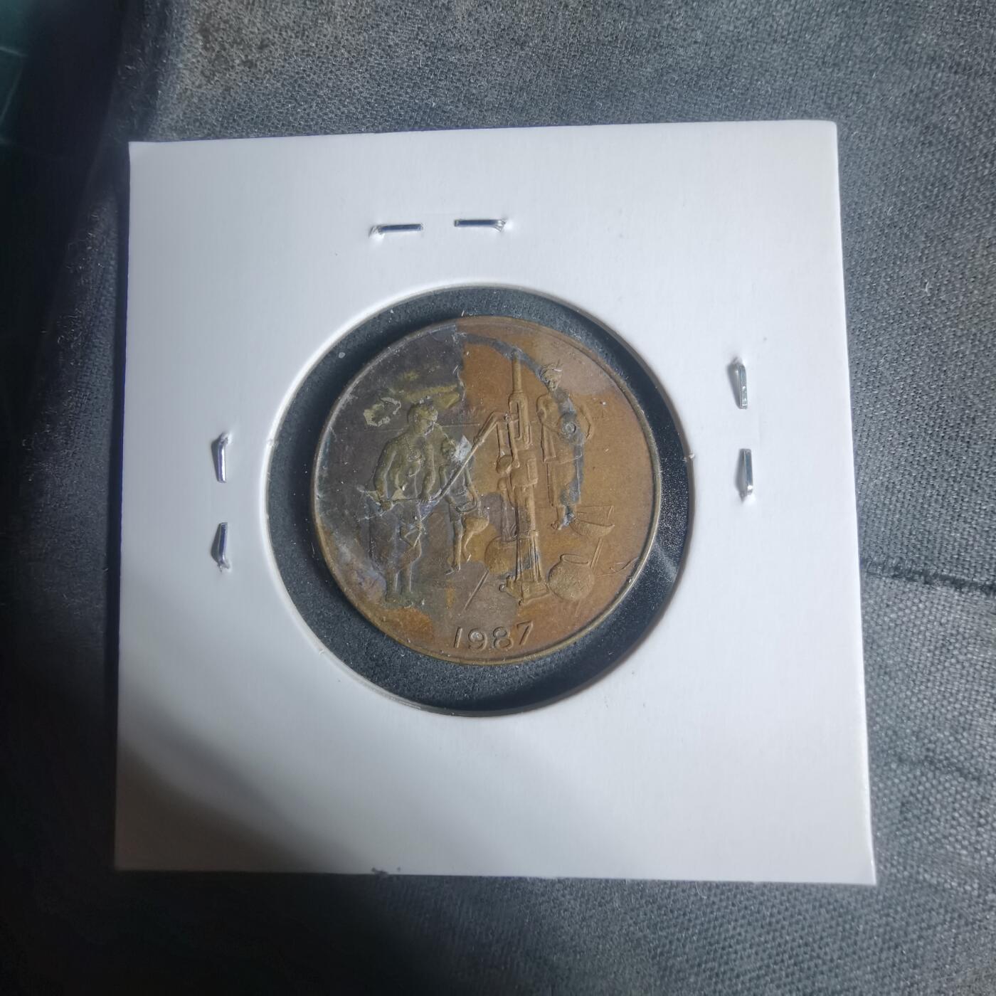 沼泽如烟--第933场 西非1987年10法郎