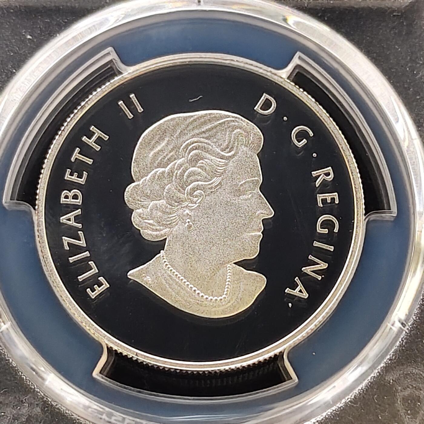 【全场包邮】纯粹捡漏拍487场（免费代拍第24场） 【收藏级·冠军分】加拿大2015年10元女足世界杯头球精制纪念银币-PCGS PR69 DCAM