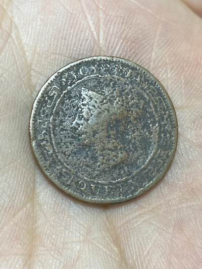 2025年第一百三十六场(总第一百六十二场）外国好品纸夹散币场(免佣金) - 英属锡兰1870年1分(维多利亚女王时期，铜材质首发年)