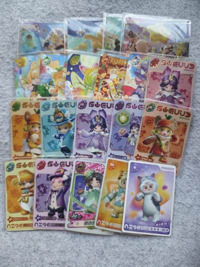 【随心含颖卡拍52期】卡游/集卡社/卡卡沃 抽卡机专场拍卖【无佣金】 - 卡游 元气之星 十几张有高位卡