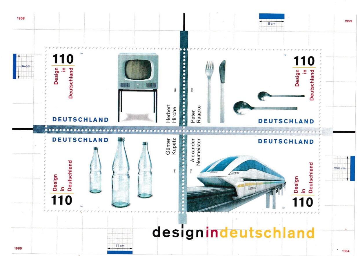 【良泉】【元旦直播场】1月1日晚19.30点开拍！208组西方古代钱币、日本朝鲜花钱 1999年【德国】德国工业设计的标志性作品
