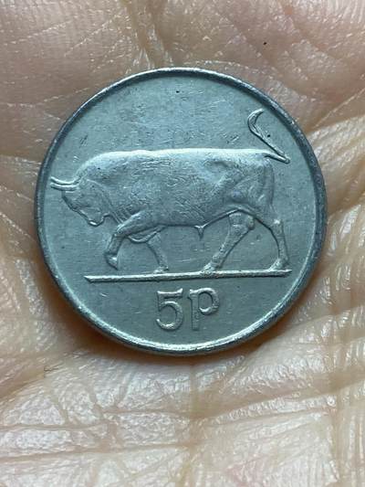 2025年第一百三十七场(总第一百六十三场）外国好品散币场(免佣金) - 爱尔兰🇮🇪1992年5便士(共和国时期第二套第二版)