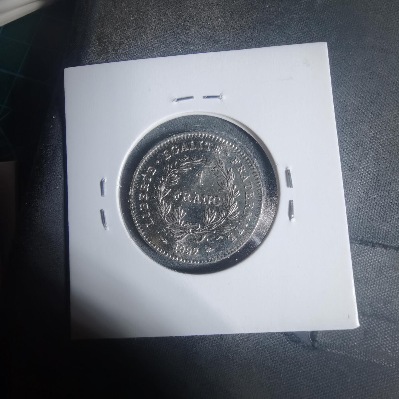 沼泽如烟--第933场 法国1992年1法郎