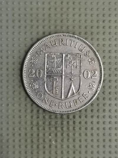 2025年第138场各国散币拍卖（总第138场） - 毛里求斯2002年1卢比