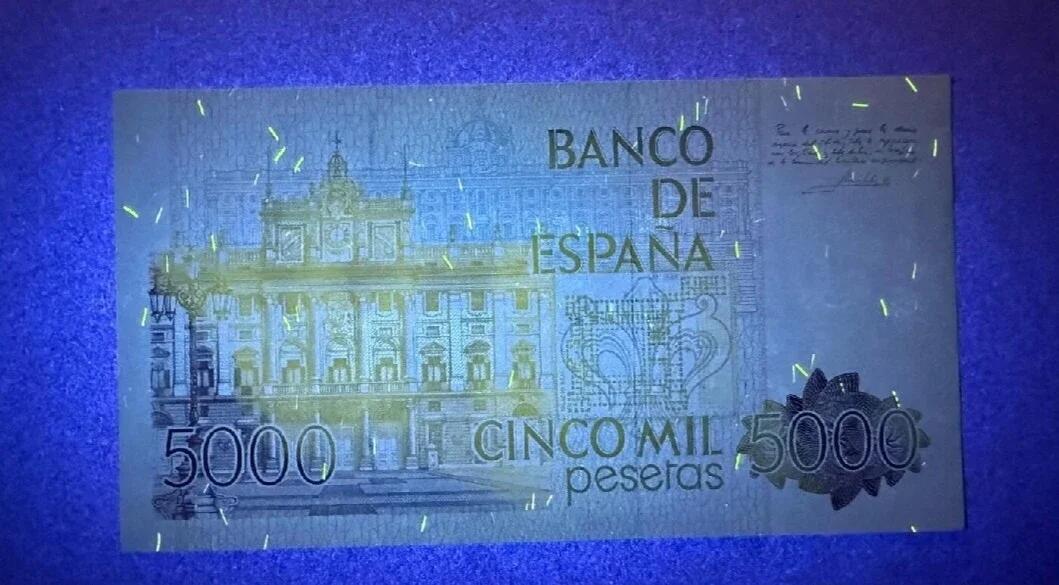 西班牙纸币 1979年 5000比塞塔 P-160 全新UNC 单价