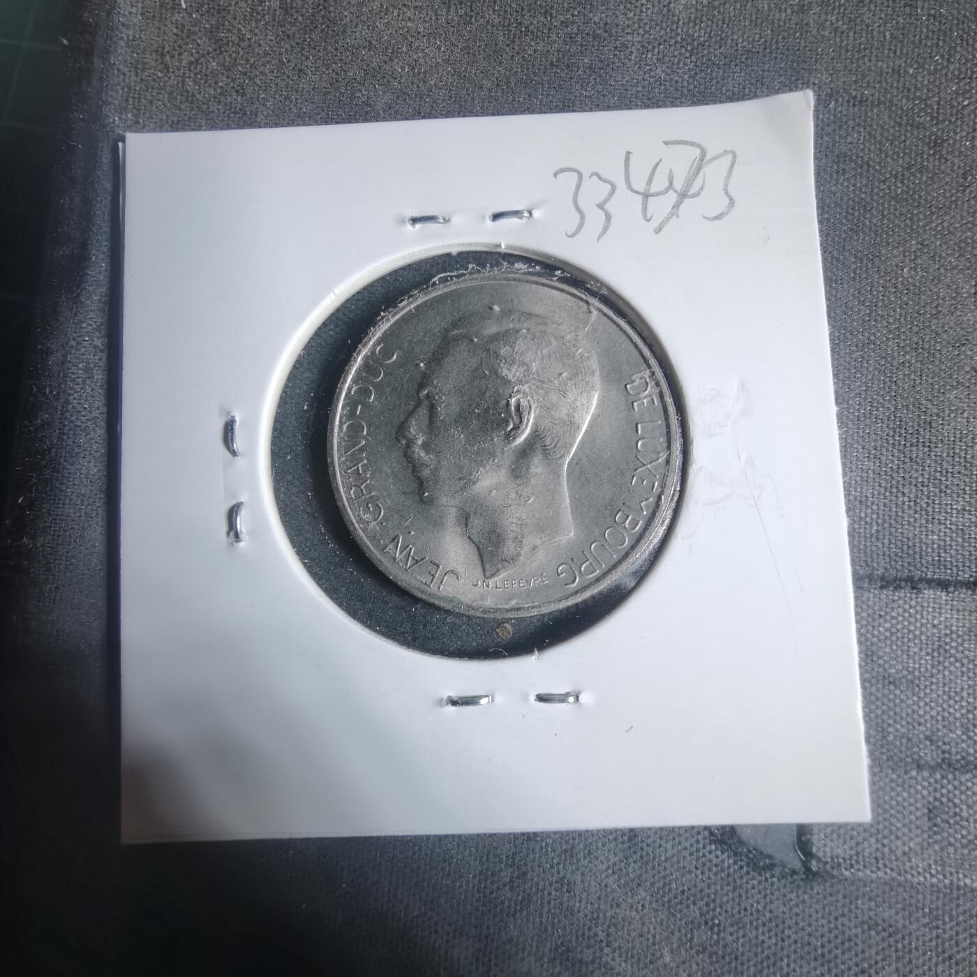 沼泽如烟--第933场 卢森堡1971年5法郎