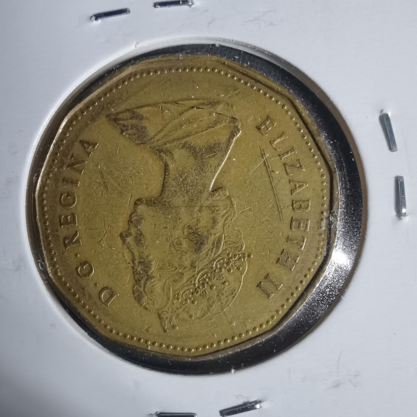 沼泽如烟--第933场 加拿大1989年一元