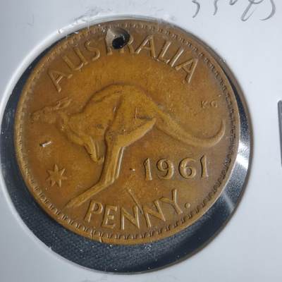 沼泽如烟--第933场 - 澳大利亚1961年1便士