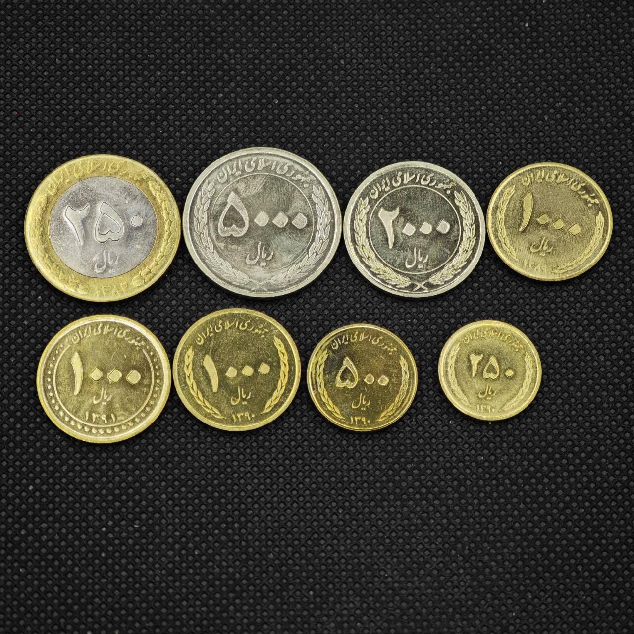 【淘币小摊】限时拍第八百三十二拍  散币场  满百包邮可预留两周  周一统一发货   伊朗8枚