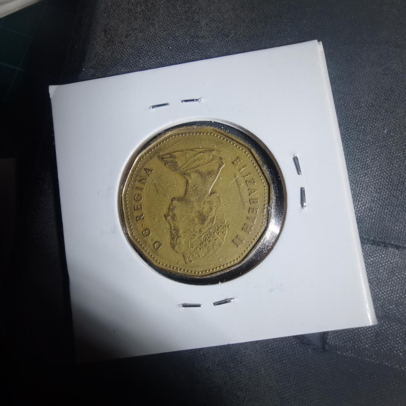 沼泽如烟--第933场 加拿大1989年一元