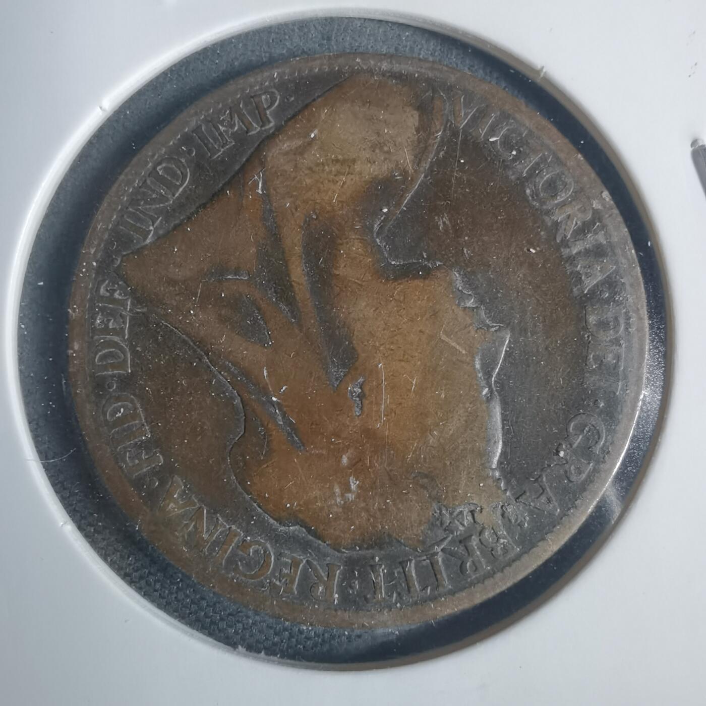 沼泽如烟--第933场 英国1897年1便士